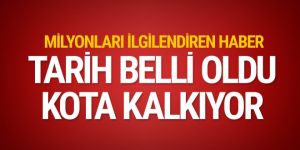 Adil kullanım kotası 2019’da kaldırılıyor