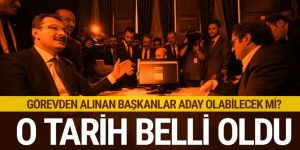 Görevden alınan başkanlar da...