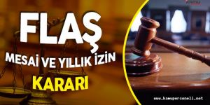 Avrupa Adalet Divanı'ndan 'yıllık izin' kararı