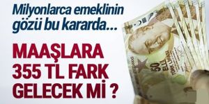 Maaşlara 355 lira zam...