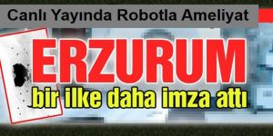 Canlı Yayında Robotla Rahimdeki Sarkmayı Ameliyat Ettiler