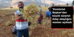 'Komünist Başkan' Fatih Mehmet Maçoğlu, Tunceli İçin Adaylık Başvurusu Yaptı