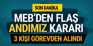 Milli Eğitim Bakanlığı'ndan flaş 'andımız' kararı görevden alındılar
