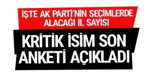 Son anket sonucunu Mehmet Özhaseki açıkladı