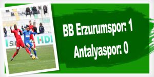 BB Erzurumspor: 1 - Antalyaspor: 0