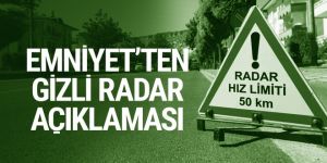 Emniyet'ten "el tipi radar" açıklaması