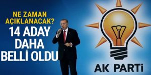 AK Parti 14 ilin daha belediye başkan adayını açıklayacak