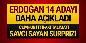 AK Parti'nin 14 belediye başkanı adayını daha açıkladı