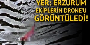 Erzurum'da balık avlarken görüntülendi!