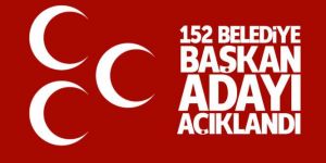 MHP 152 belediye için adaylarını açıkladı