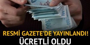 Ve Resmi Gazete’de yayınlandı! Poşetler ücretli oldu