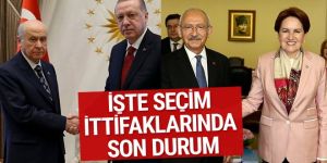 AK Parti-MHP ve CHP-İYİ Parti ortaklıklarında son durum