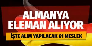 Almanya 2 bin 500 Euro maaş garantili 10 bin işçi alıyor!
