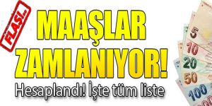 Maaşlar zamlanacak! İşte o iki tahmin