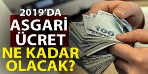Asgari ücret 2019'da ne kadar olacak?