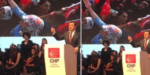 CHP'nin İstanbul adayı Ekrem İmamoğlu'nun töreninde Erdoğan detayı