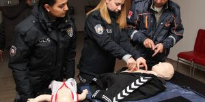 Yılın son Afet Bilinci Eğitimi emniyet mensuplarına