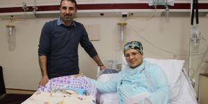 Erzurum’da 2019 yılının ilk bebeği Mehmet Akif oldu