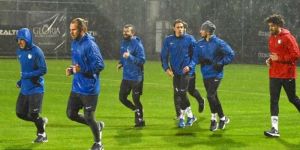 Erzurumspor'un Antalya kampı başladı