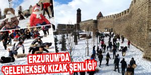 Erzurum’da ‘Geleneksek Kızak Şenliği’