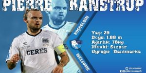Danimarkalı savunma oyuncusu Pierre Kanstrup Erzurumspor'da