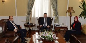 Rektör Çakmak’tan Erzurum Valisi Memiş’e ziyaret