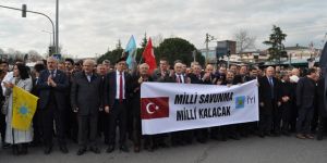 İYİ Parti 20 milletvekili ile Tank Palet Mitingine katıldı