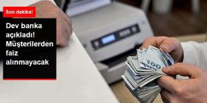 Borcunu Bir Defada ya da Bir Yıl İçinde Ödeyenlerden Faiz Almayacak