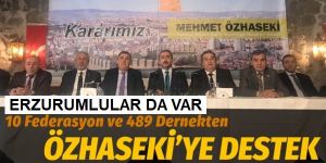 10 federasyon ve 489 dernekten Özhaseki'ye destek