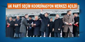 AK Parti Seçim Koordinasyon Merkezi açıldı