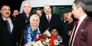 Belediye Başkan adayı Muhammed Cevdet Orhan’a coşkulu karşılama