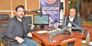 Polat, TRT Erzurum Radyosu’nda ETSO’yu anlattı