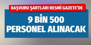 Diyanet İşleri Başkanlığı'na 9 bin 500 personel alınacak
