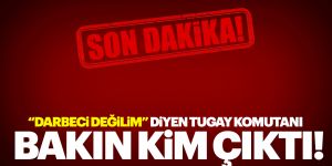 "Darbeci değilim" dedi, kara kaplı ajandasından da