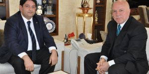 Hakan Oral, Başkan Sekmen’i ziyaret etti