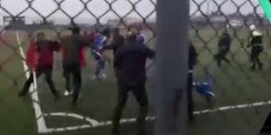 Kahramanmaraş'ta amatör maçta kavga
