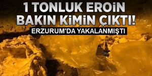 Erzurum'da yakalanan eroin PKK'nın çıktı