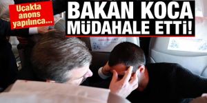Sağlık Bakanı Fahrettin Koca'dan Fenalaşan Yolcuya Müdahale