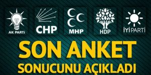 Son anketin sonucunu açıkladı