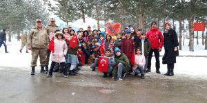 Öğrencilerden Jandarma Komutanlığına ziyaret