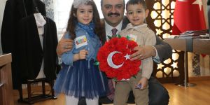 Başkan Orhan’a minik sürpriz