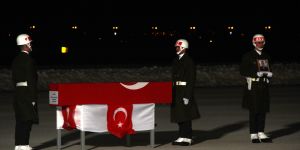 Afrin şehidinin cenazesi memleketi Erzurum’a getirildi