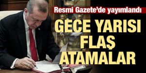 Cumhurbaşkanı Erdoğan'ın imzasıyla yayımlandı! Flaş atama kararı!