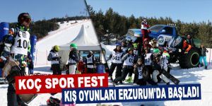 14. Koç Spor Fest Kış Oyunları Erzurum'da başladı