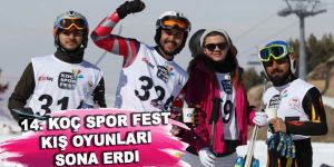14. Koç Spor Fest Kış Oyunları sona erdi