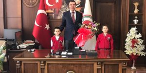 Erzurum adliyesine teşekkür ziyareti