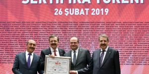 ETSO, ‘5 Yıldızlı Oda’ sertifikasını 5. kez yeniledi