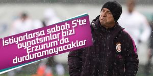 Fatih Terim: Bizi durduramayacaklar