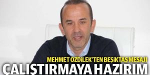 Mehmet Özdilek: Beşiktaş'ı çalıştırmaya hazırım