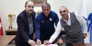 Erzurumspor, teknik direktör Hamzaoğlu ile sözleşme imzaladı